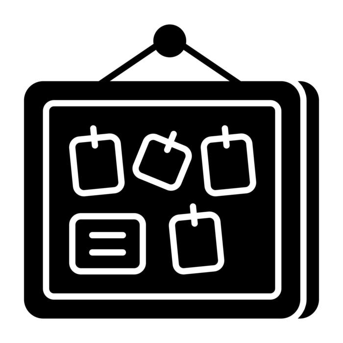 Creative items to decorate Bulletin Board